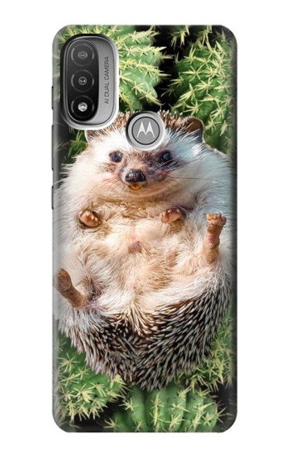 S3863 ピグミー ハリネズミ ドワーフ ハリネズミ ペイント Pygmy Hedgehog Dwarf Hedgehog Paint Motorola Moto E20,E30,E40  バックケース、フリップケース・カバー