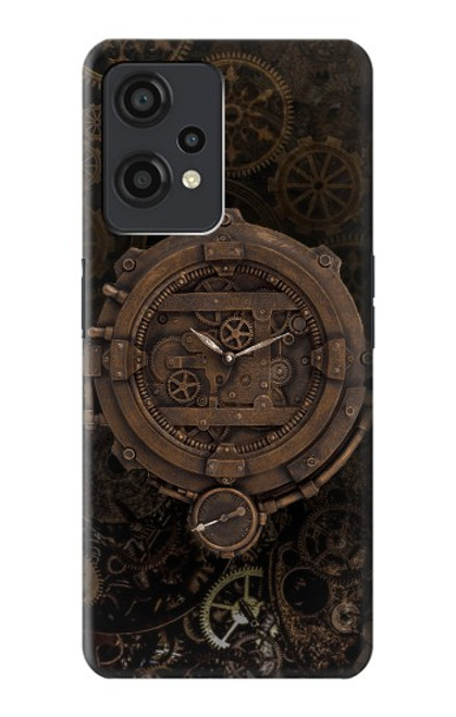 S3902 スチーム パンクなクロック ギア Steampunk Clock Gear OnePlus Nord CE 2 Lite 5G バックケース、フリップケース・カバー