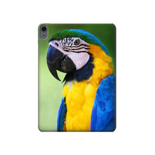 S3888 コンゴウインコの顔の鳥 Macaw Face Bird iPad Air (2020, 2022), Air 11 (2024,2025,2026), Pro 11 (2022) タブレットケース