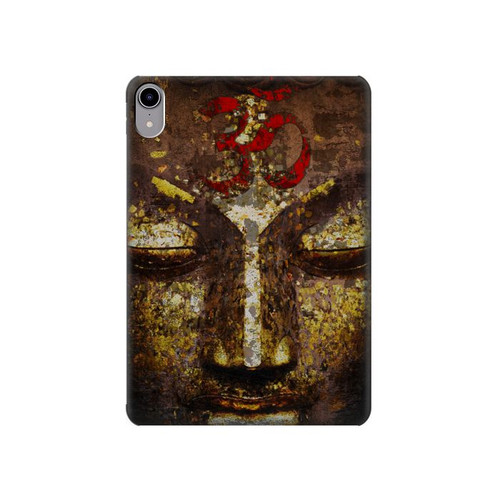 S3874 ブッダフェイスオームシンボル Buddha Face Ohm Symbol iPad mini 6, iPad mini (2021) タブレットケース