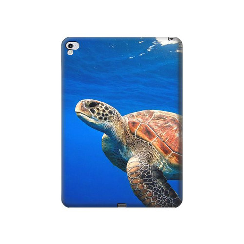 S3898 ウミガメ Sea Turtle iPad Pro 12.9 (2015,2017) タブレットケース