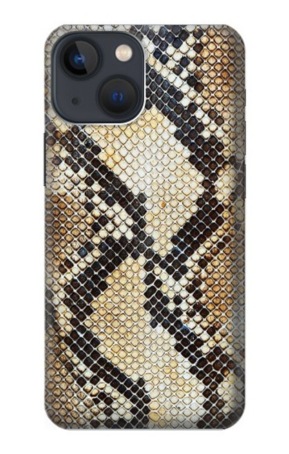 S2703 スネークスキンテクスチャグラフィックプリント Snake Skin Texture Graphic Printed iPhone 14 バックケース、フリップケース・カバー