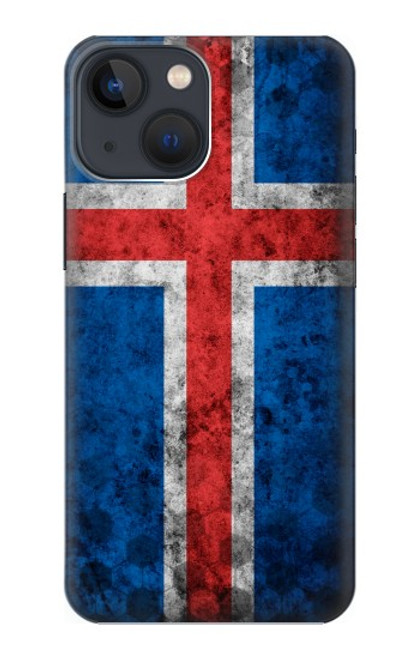 S3000 アイスランドサッカー Iceland Football Soccer Flag iPhone 14 バックケース、フリップケース・カバー