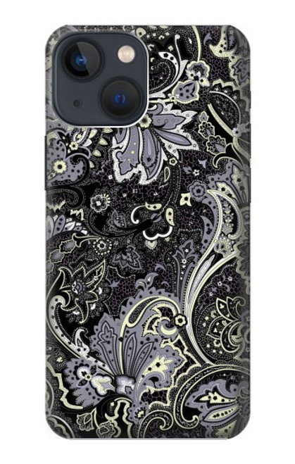 S3251 バティックパターン Batik Flower Pattern iPhone 14 バックケース、フリップケース・カバー