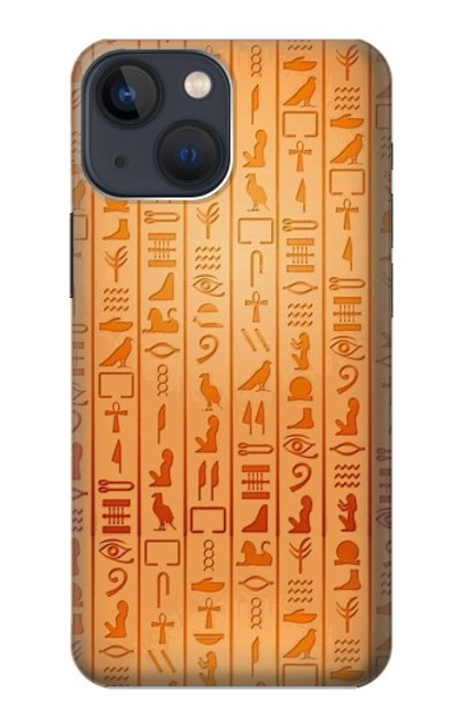 S3440 エジプトの象形文字 Egyptian Hieroglyphs iPhone 14 バックケース、フリップケース・カバー