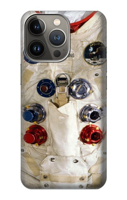 S2639 ニール・アームストロングホワイト宇宙飛行士の宇宙服 Neil Armstrong White Astronaut Space Suit iPhone 14 Pro バックケース、フリップケース・カバー