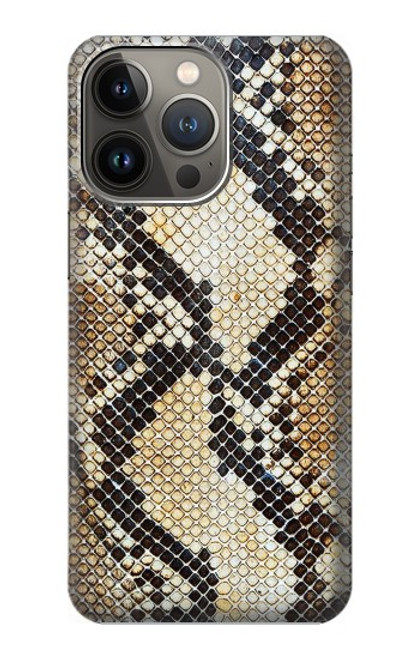 S2703 スネークスキンテクスチャグラフィックプリント Snake Skin Texture Graphic Printed iPhone 14 Pro バックケース、フリップケース・カバー