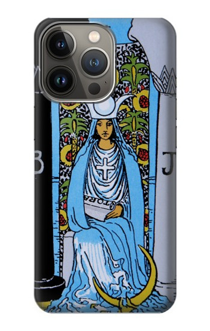 S2764 タロットカード 女教皇 High Priestess Tarot Card iPhone 14 Pro バックケース、フリップケース・カバー