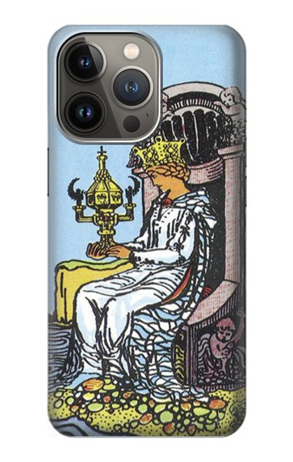 S3067 タロットカード カップの女王 Tarot Card Queen of Cups iPhone 14 Pro バックケース、フリップケース・カバー