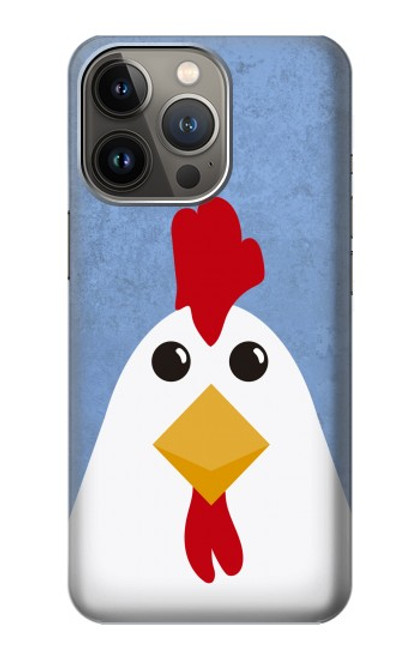 S3254 鶏の漫画 Chicken Cartoon iPhone 14 Pro バックケース、フリップケース・カバー