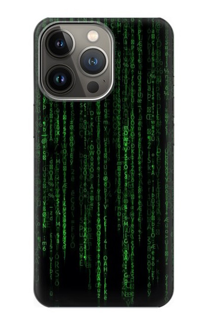 S3668 バイナリコード Binary Code iPhone 14 Pro バックケース、フリップケース・カバー