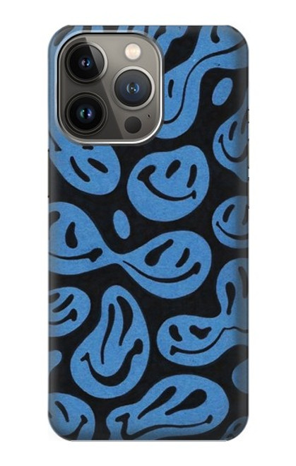 S3679 かわいいゴーストパターン Cute Ghost Pattern iPhone 14 Pro バックケース、フリップケース・カバー