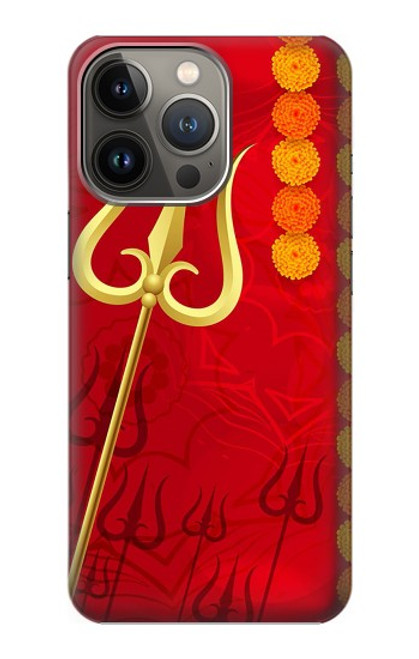 S3788 シブトリシューラ Shiv Trishul iPhone 14 Pro バックケース、フリップケース・カバー