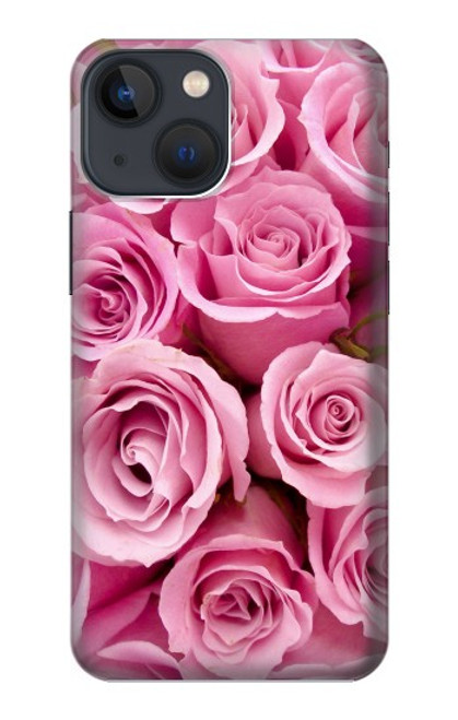 S2943 ピンクローズ Pink Rose iPhone 14 Plus バックケース、フリップケース・カバー