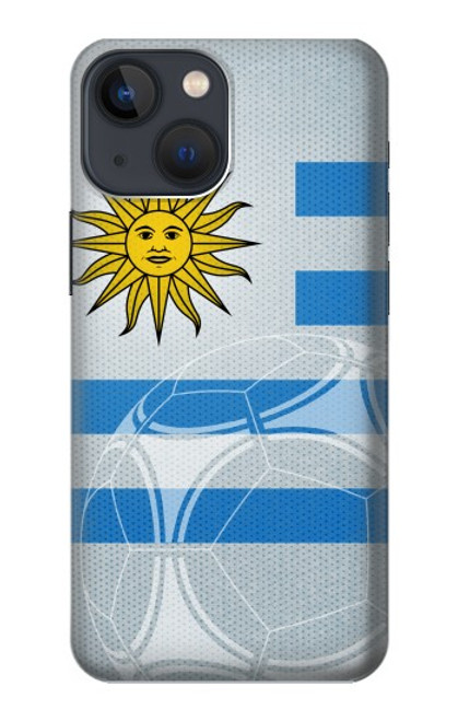 S2995 ウルグアイサッカー Uruguay Football Soccer Flag iPhone 14 Plus バックケース、フリップケース・カバー