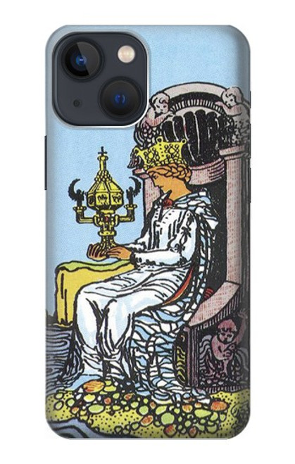 S3067 タロットカード カップの女王 Tarot Card Queen of Cups iPhone 14 Plus バックケース、フリップケース・カバー