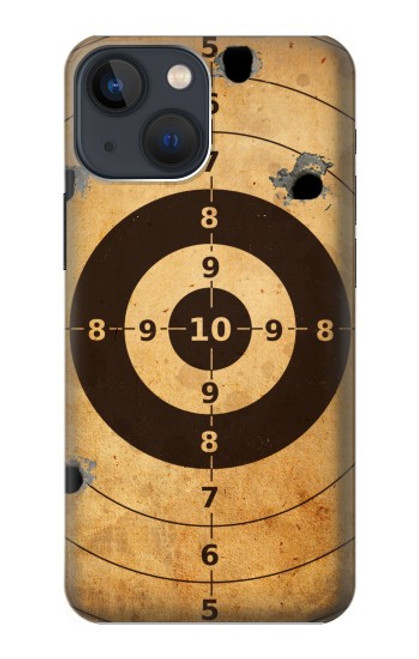 S3894 ペーパーガン射撃標的 Paper Gun Shooting Target iPhone 14 Plus バックケース、フリップケース・カバー