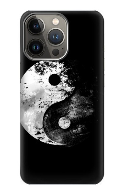 S1372 月陰陽 Moon Yin-Yang iPhone 14 Pro Max バックケース、フリップケース・カバー