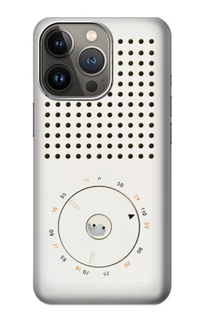 S1857 レトロなトランジスタラジオ Retro Transistor Radio iPhone 14 Pro Max バックケース、フリップケース・カバー