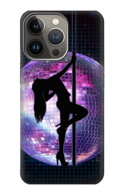 S3284 セクシーな女の子ディスコポールダンス Sexy Girl Disco Pole Dance iPhone 14 Pro Max バックケース、フリップケース・カバー
