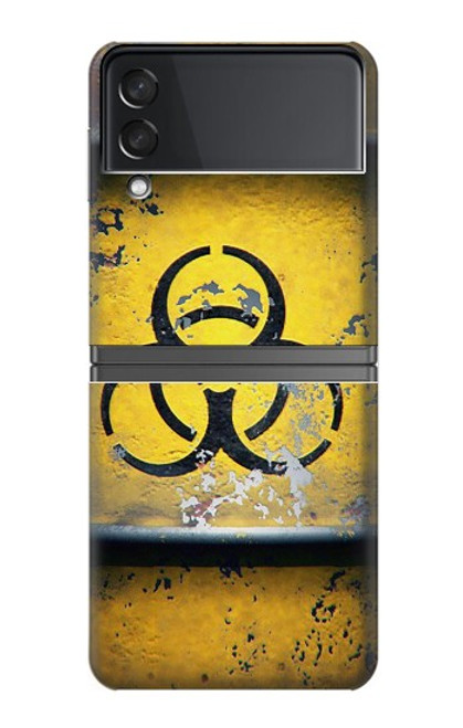 S3669 バイオハザードタンクグラフィック Biological Hazard Tank Graphic Samsung Galaxy Z Flip 4 バックケース、フリップケース・カバー