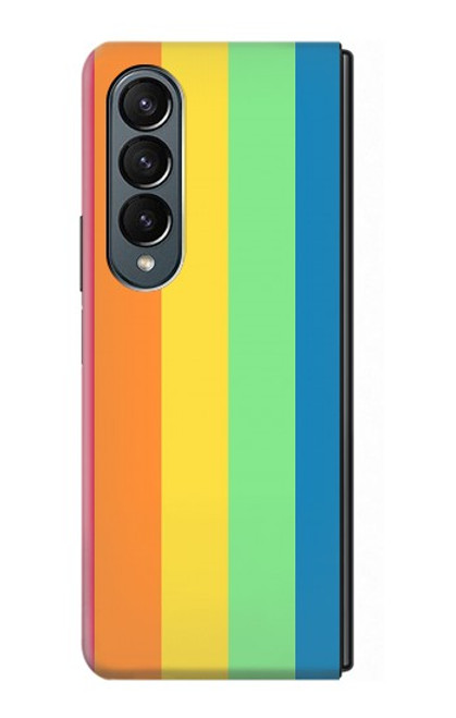 S3699 LGBTプライド LGBT Pride Samsung Galaxy Z Fold 4 バックケース、フリップケース・カバー