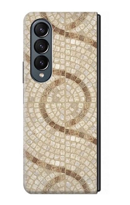 S3703 モザイクタイル Mosaic Tiles Samsung Galaxy Z Fold 4 バックケース、フリップケース・カバー