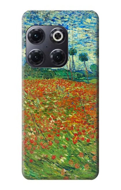 S2681 フィールドポピーのヴィンセント・ヴァン・ゴッホ Field Of Poppies Vincent Van Gogh OnePlus 10T バックケース、フリップケース・カバー