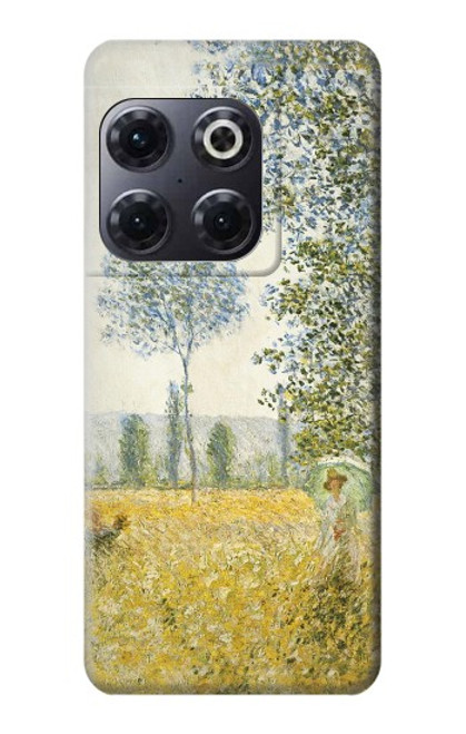 S2682 クロード・モネ 春の野 Claude Monet Fields In Spring OnePlus 10T バックケース、フリップケース・カバー