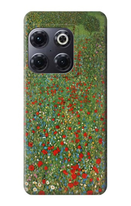 S2872 グスタフ・クリムト けしの野 Gustav Klimt Poppy Field OnePlus 10T バックケース、フリップケース・カバー