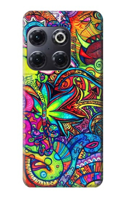 S3255 カラフルパターン Colorful Art Pattern OnePlus 10T バックケース、フリップケース・カバー