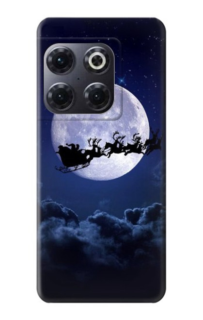 S3508 クリスマスサンタ Xmas Santa Moon OnePlus 10T バックケース、フリップケース・カバー