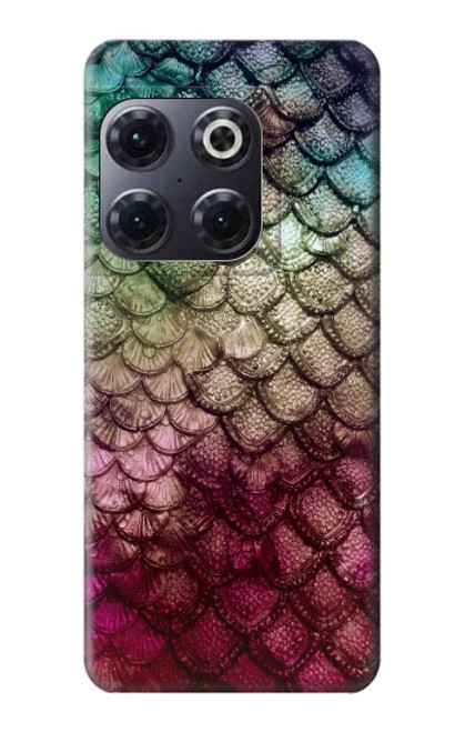 S3539 人魚の鱗 Mermaid Fish Scale OnePlus 10T バックケース、フリップケース・カバー