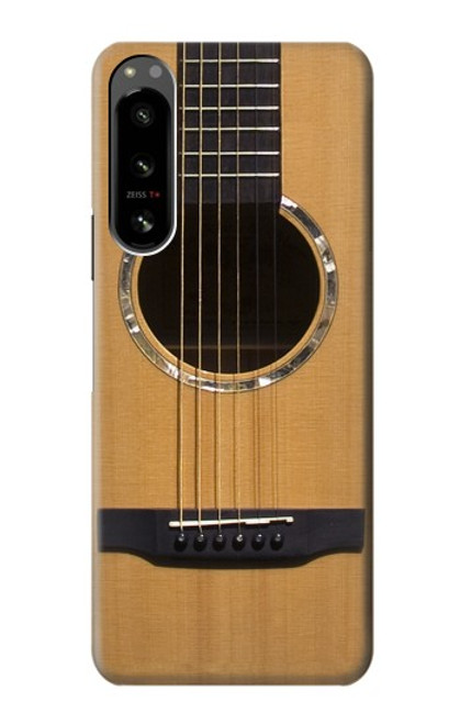S0057 アコースティックギター Acoustic Guitar Sony Xperia 5 IV バックケース、フリップケース・カバー