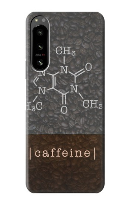 S3475 カフェイン分子 Caffeine Molecular Sony Xperia 5 IV バックケース、フリップケース・カバー