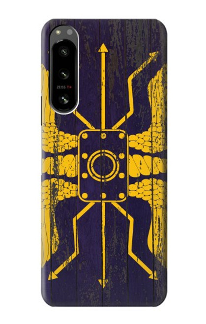 S3546 ローマンシールド Roman Shield Blue Sony Xperia 5 IV バックケース、フリップケース・カバー