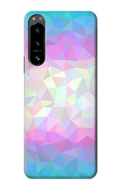 S3747 トランスフラッグポリゴン Trans Flag Polygon Sony Xperia 5 IV バックケース、フリップケース・カバー