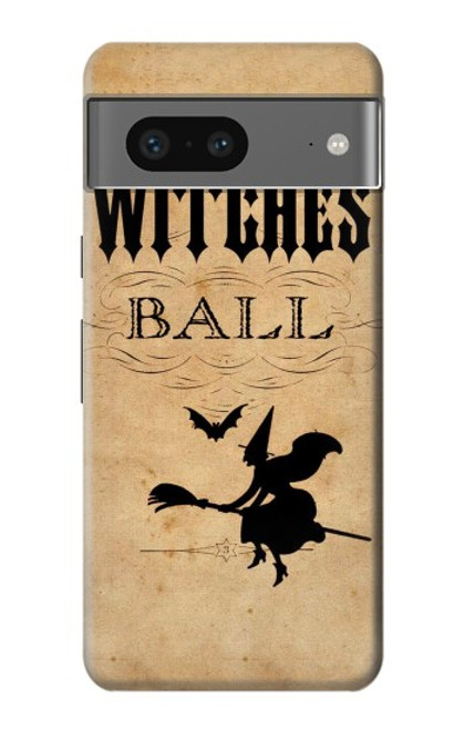 S2648 ヴィンテージハロウィン魔女ボール Vintage Halloween The Witches Ball Google Pixel 7 バックケース、フリップケース・カバー