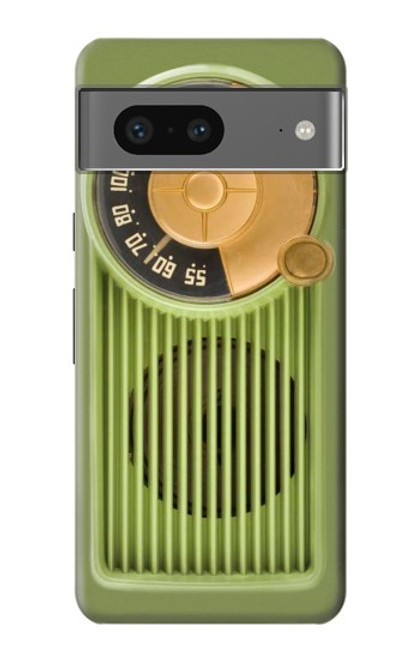 S2656 ヴィンテージベークライトデコラジオ Vintage Bakelite Radio Green Google Pixel 7 バックケース、フリップケース・カバー