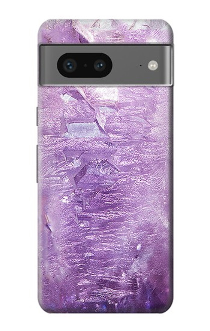 S2690 アメジスト結晶グラフィックプリント Amethyst Crystals Graphic Printed Google Pixel 7 バックケース、フリップケース・カバー