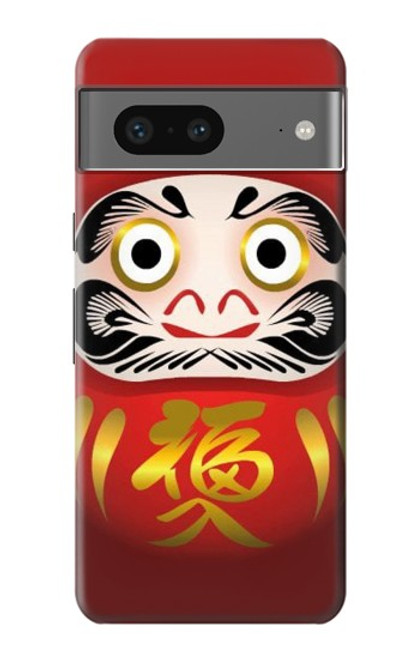 S2839 だるま Japan Daruma Doll Google Pixel 7 バックケース、フリップケース・カバー