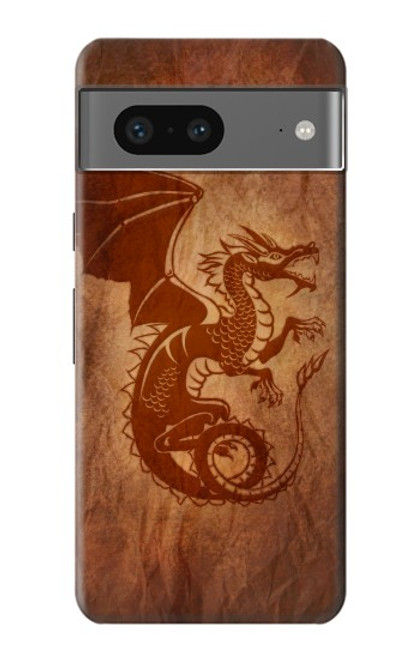 S3086 レッド・ドラゴン Red Dragon Tattoo Google Pixel 7 バックケース、フリップケース・カバー