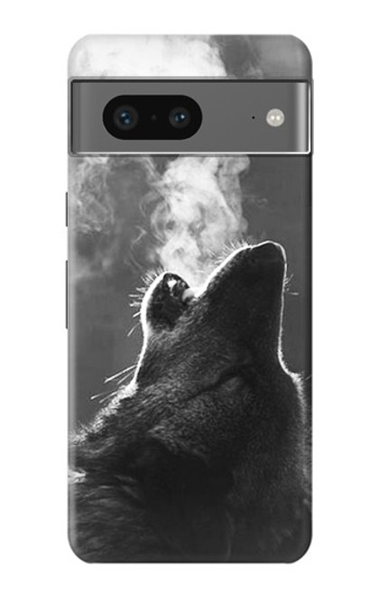 S3505 オオカミ Wolf Howling Google Pixel 7 バックケース、フリップケース・カバー
