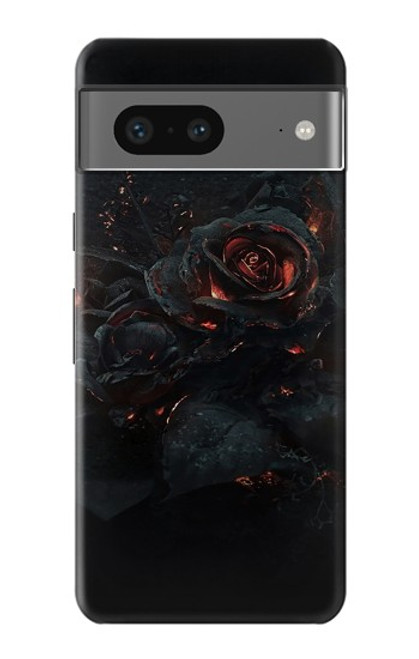 S3672 バーンドローズ Burned Rose Google Pixel 7 バックケース、フリップケース・カバー