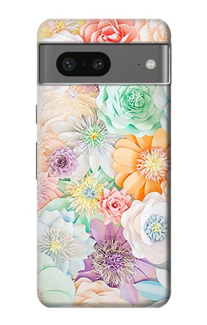 S3705 パステルフローラルフラワー Pastel Floral Flower Google Pixel 7 バックケース、フリップケース・カバー