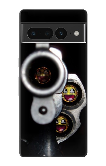 S1109 笑み 弾丸 銃 Smile Bullet Gun Google Pixel 7 Pro バックケース、フリップケース・カバー