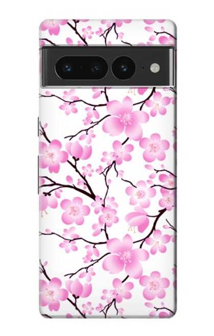 S1972 さくら桜 Sakura Cherry Blossoms Google Pixel 7 Pro バックケース、フリップケース・カバー