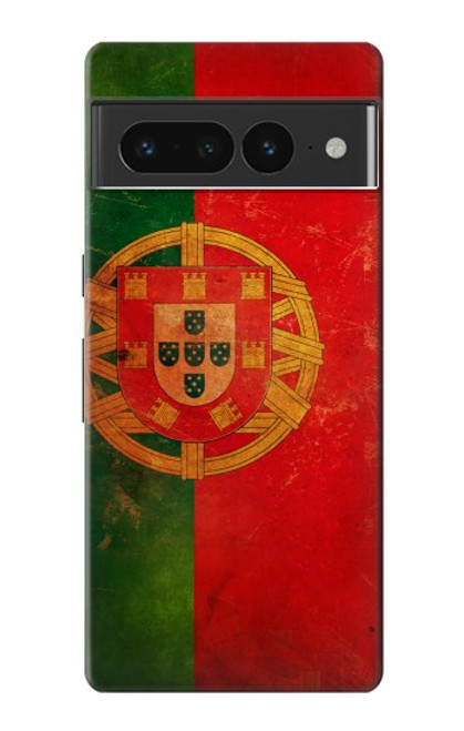 S2973 ポルトガルサッカー Portugal Football Soccer Flag Google Pixel 7 Pro バックケース、フリップケース・カバー