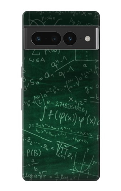 S3190 数式フォーミュラグリーンボード Math Formula Greenboard Google Pixel 7 Pro バックケース、フリップケース・カバー