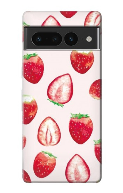 S3481 イチゴ Strawberry Google Pixel 7 Pro バックケース、フリップケース・カバー